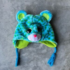 Blue and green Kids hat